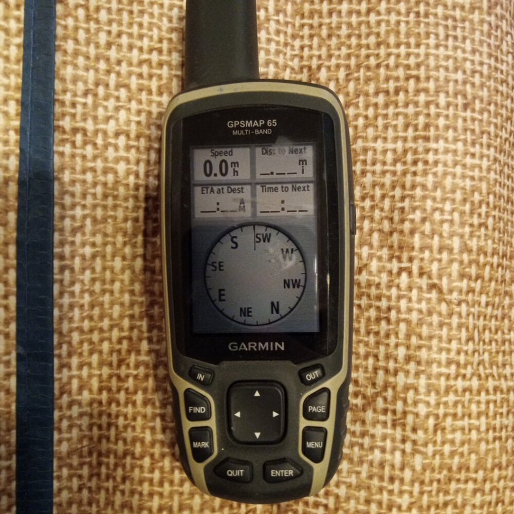 Garmin GPS 65 w/compass